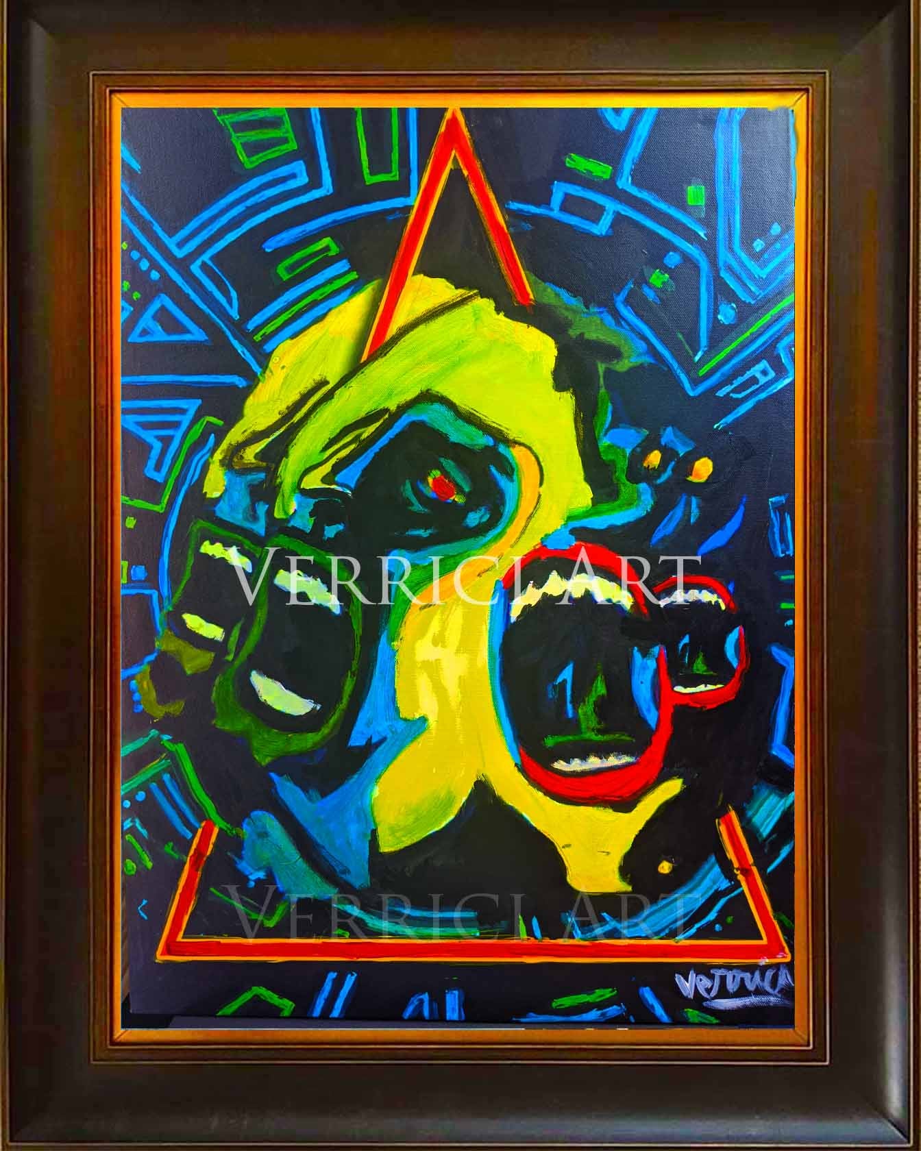 "Triple Hysteria" Painting ON2VICTORY