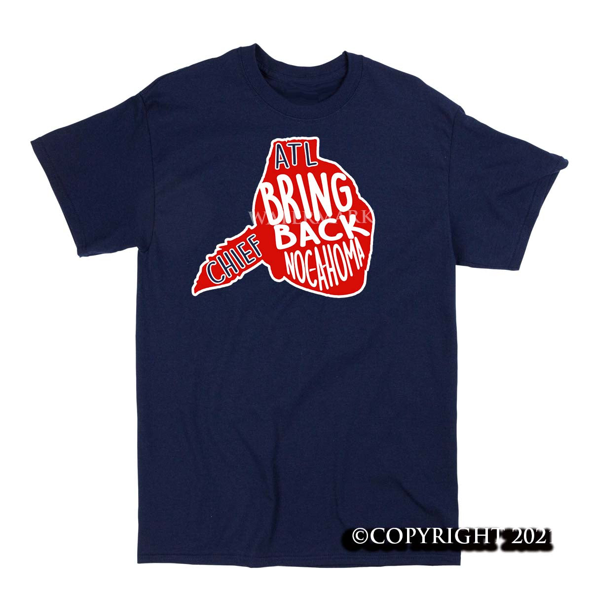 Atlanta Braves Chief Noc A Homa Shirt - High-Quality Printed Brand