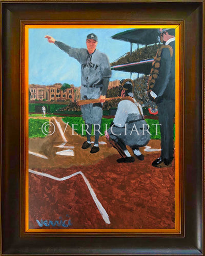 Babe Ruth Called His Shot New York Yankees Painting