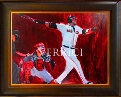 David Ortiz Original Painting By Verrici