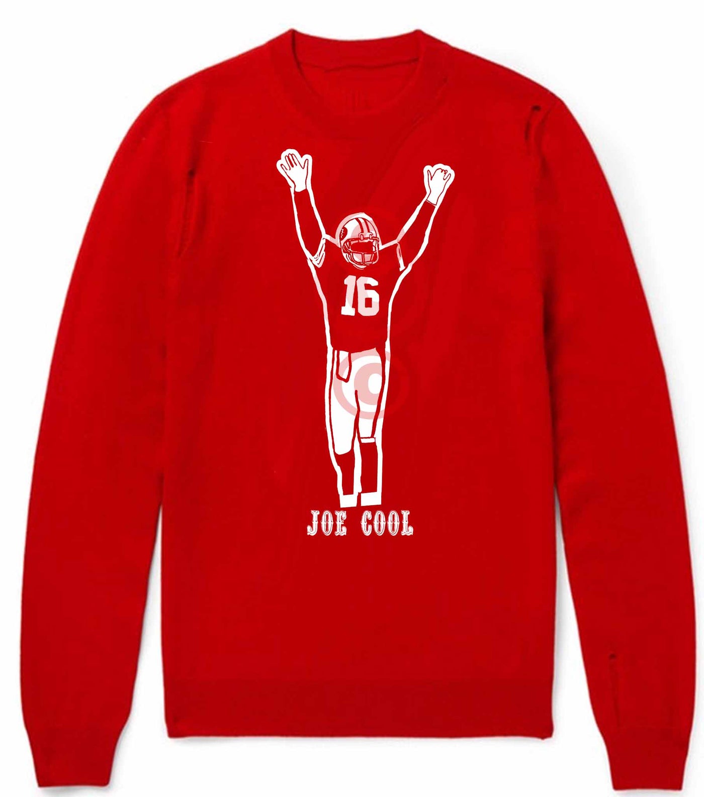 Joe Cool Red Shirt // Christmas Gift, Fathers day gift Joe Montana Shirt