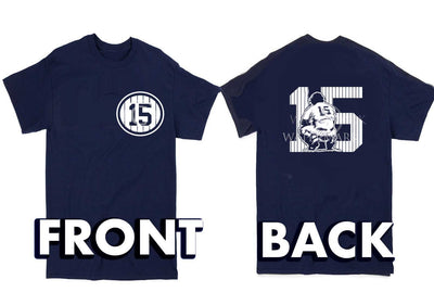 The Captain Front and Back Retired Number Shirt, Christmas Gift, Fathers day gift, Thurman Munson Shirt