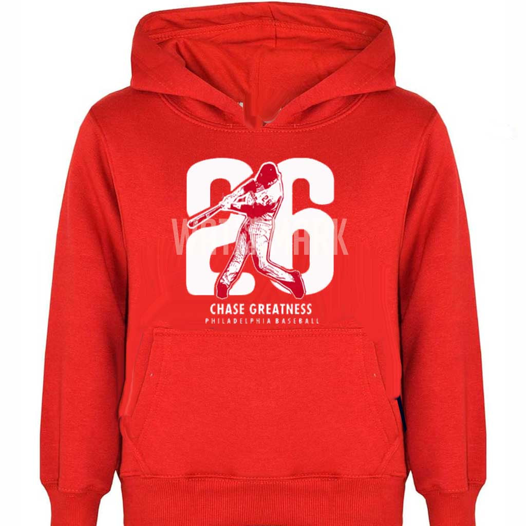 Chase Greatness Philadelphia Baseball Hooded Sweatshirt