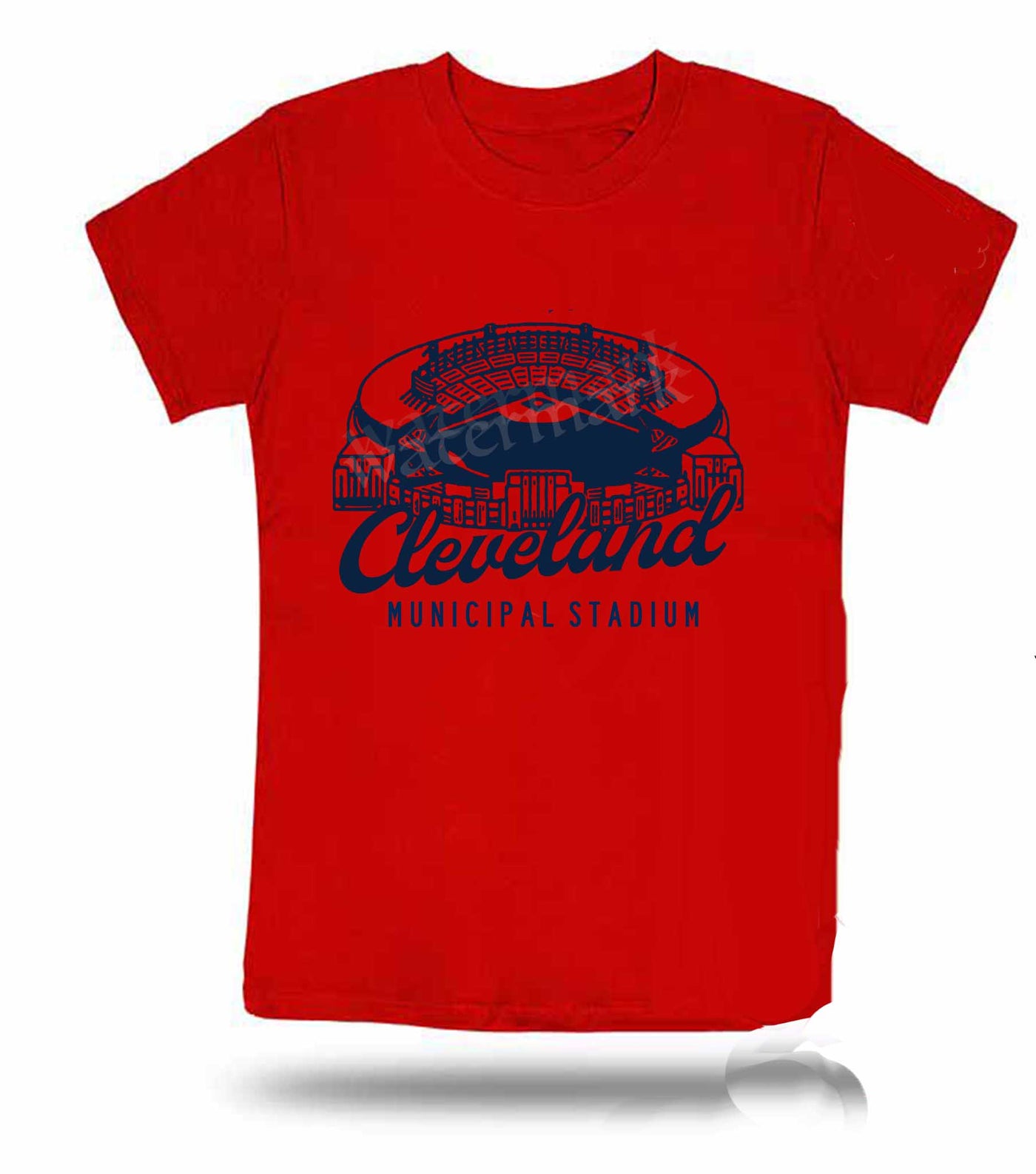CLEVELAND MUNICIPAL STADIUM SHIRT CLEVELAND INDIANS SHIRT