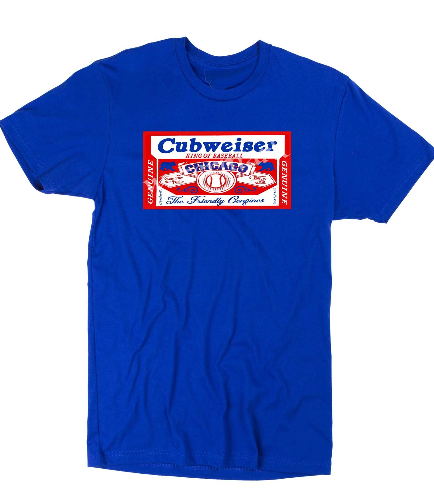 CUBWEISER SHIRT FUNNY CHICAGO BASEBALL SHIRT