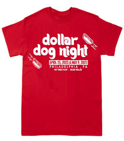 One Dollar Dog Night Philadelphia Baseball Shirt, Fathers day gift. Christmas Gift Phillies Shirt