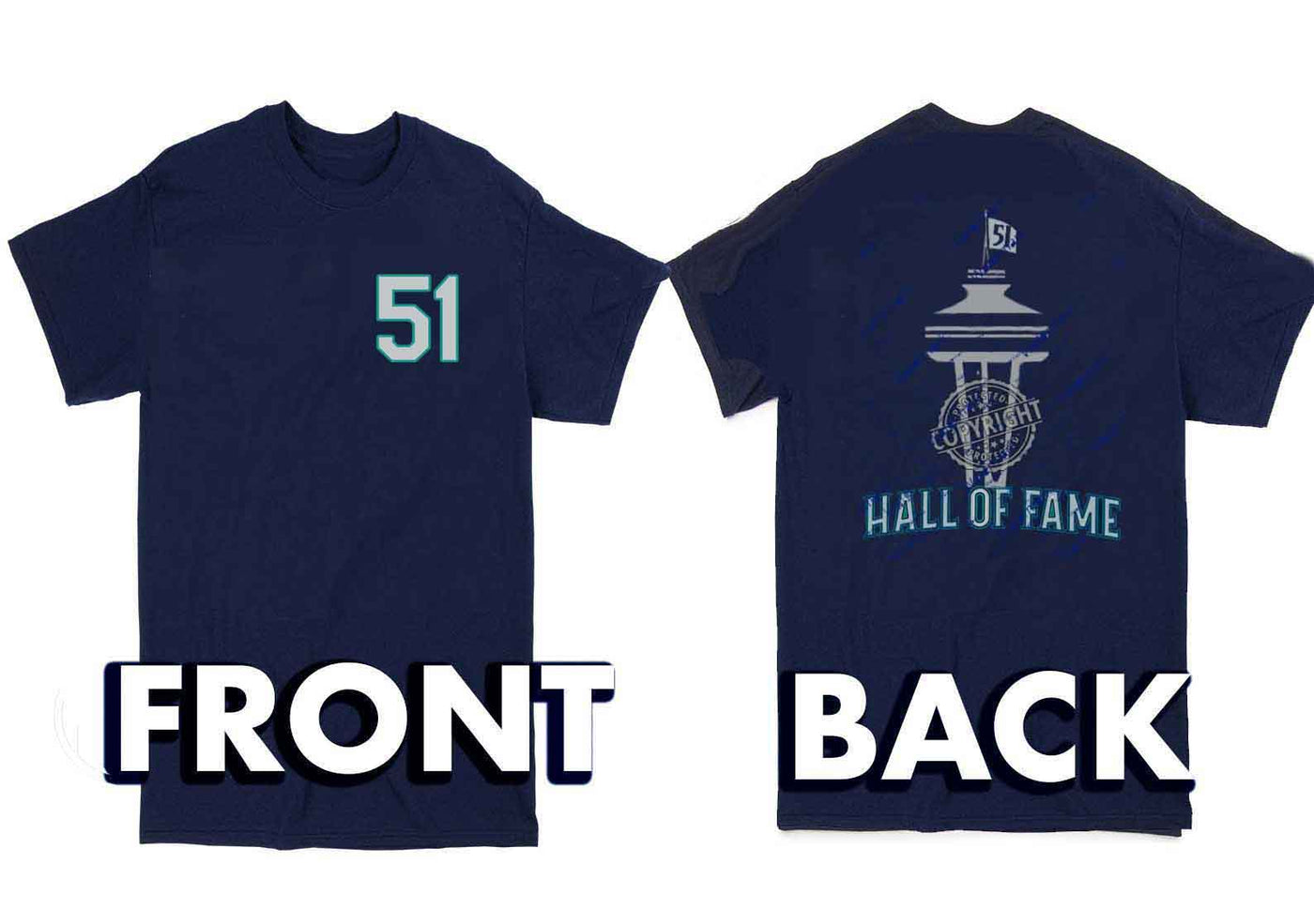 2025 space needle hall of fame Induction Cooperstown Shirt Ichiro Suzuki