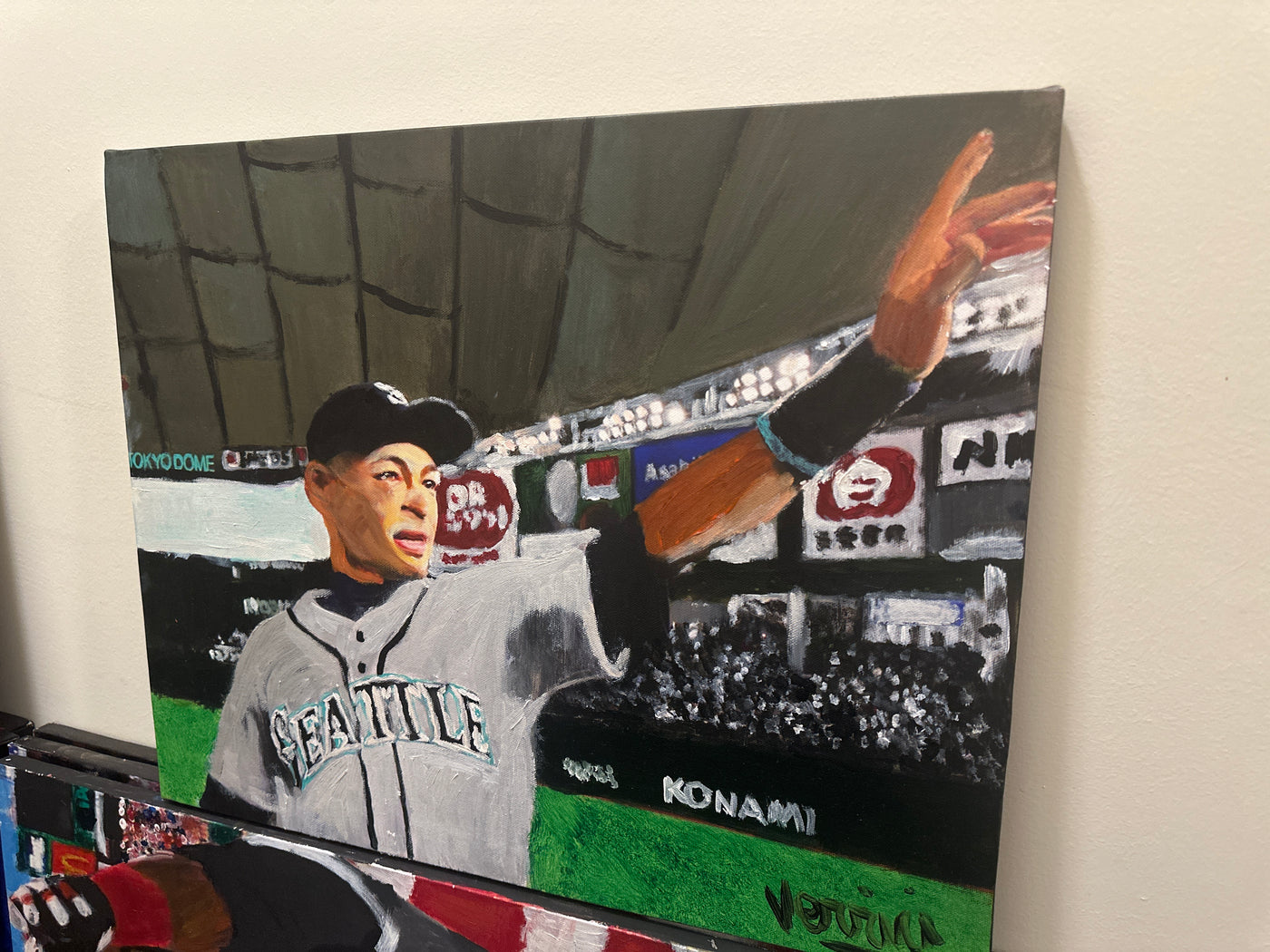 Ichiro Suzuki Tokyo Dome Painting