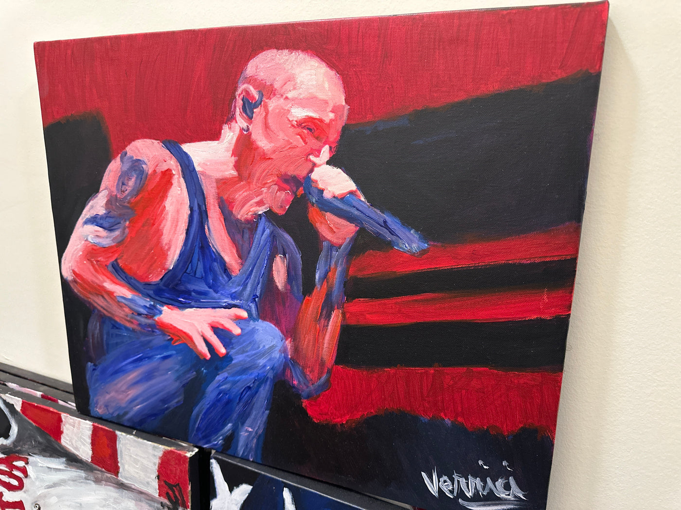 "In The End It DOES Matter" Chester Bennington Painting