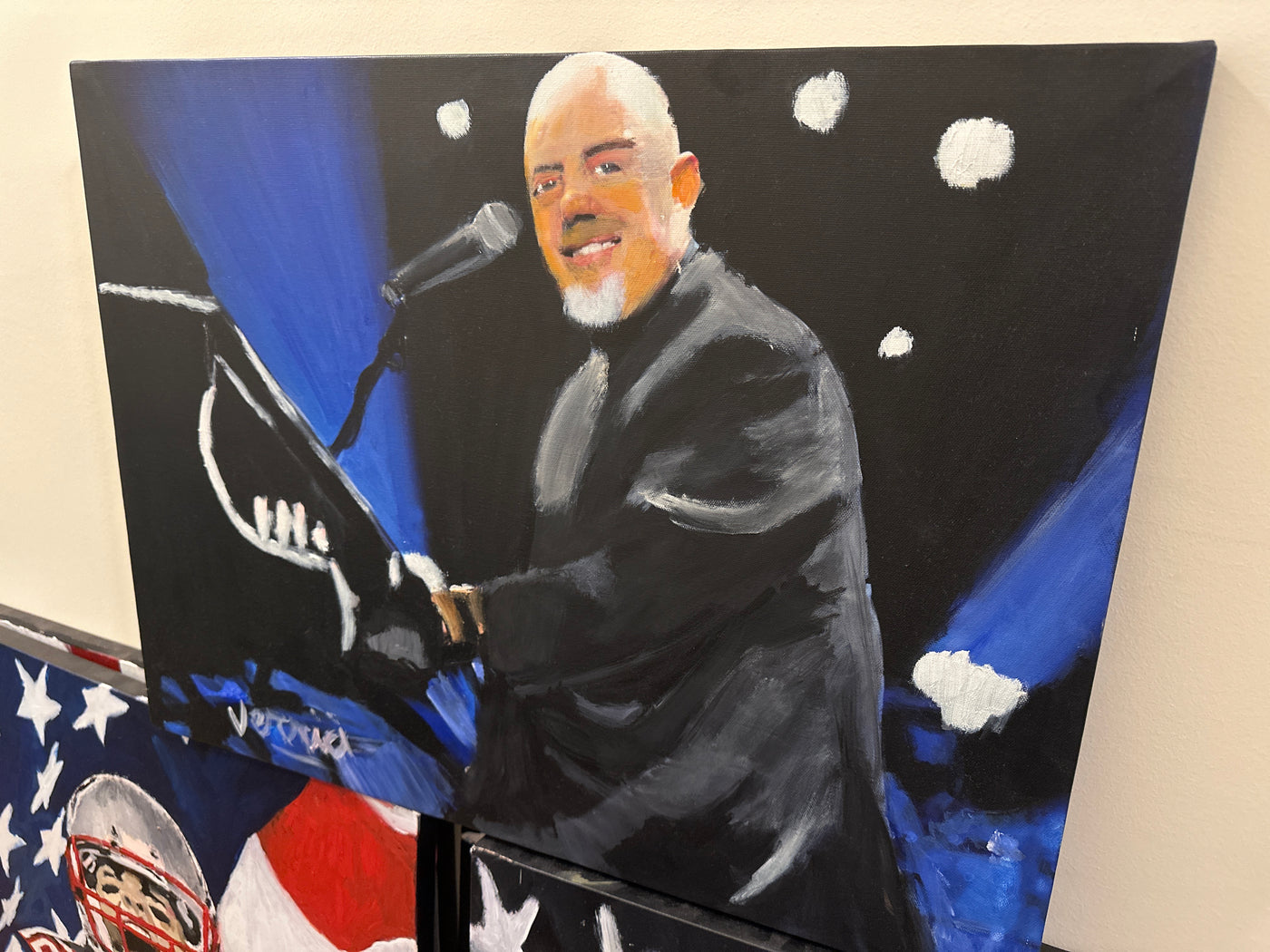 "The Man & his Piano" Billy Joel Painting