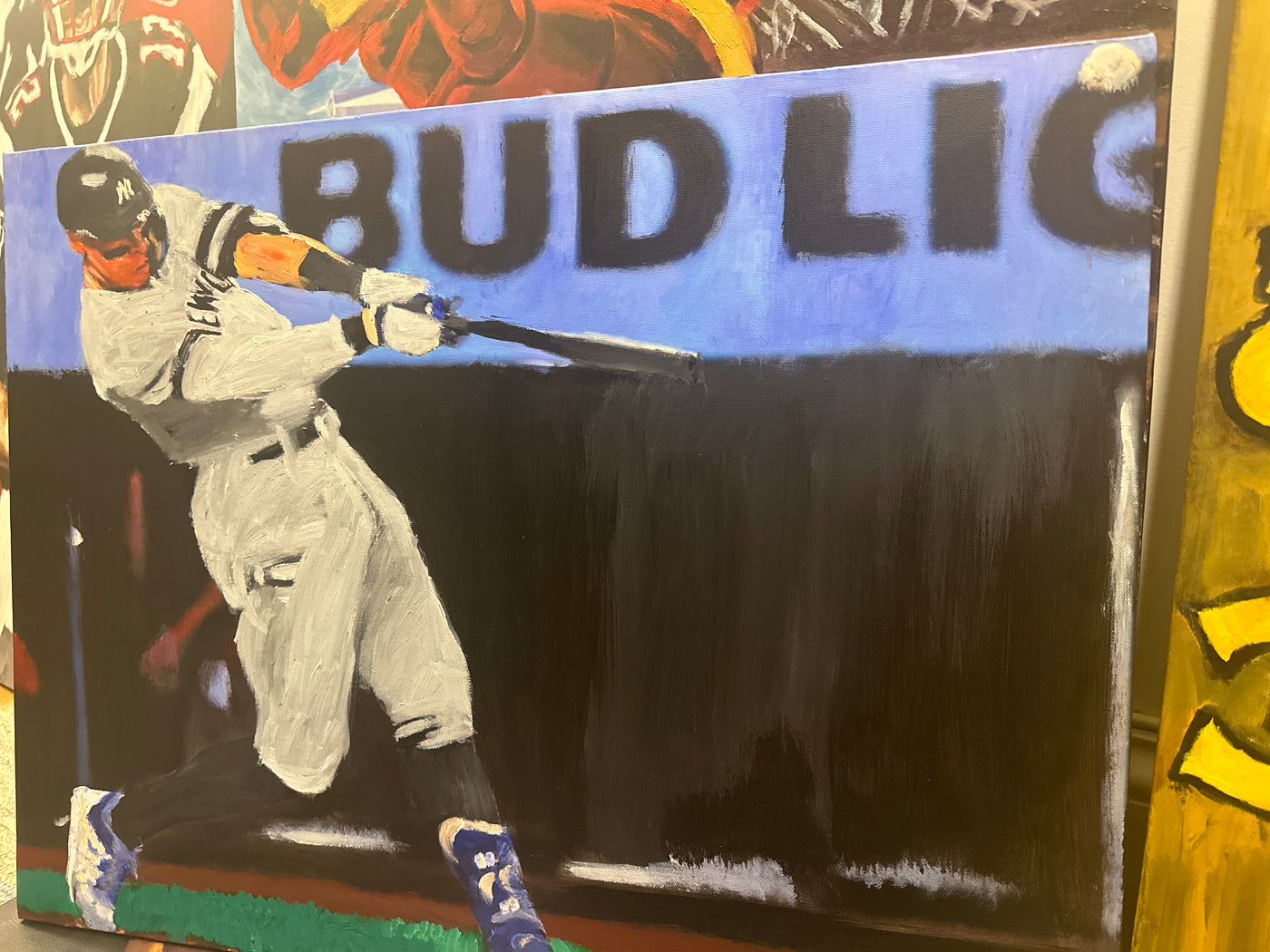 "Number 62" Aaron Judge Painting