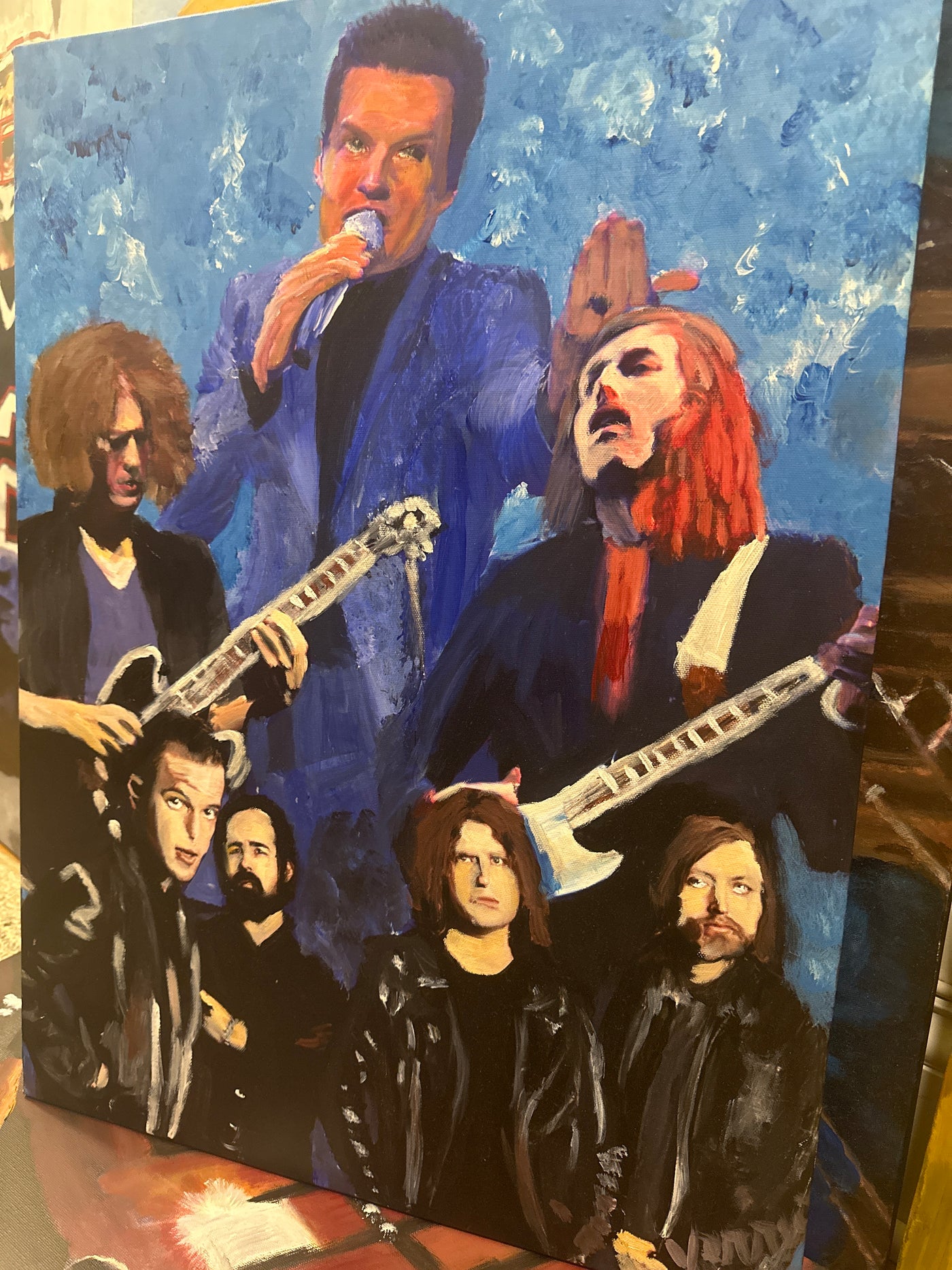 "See the Brightside" The Killers Painting