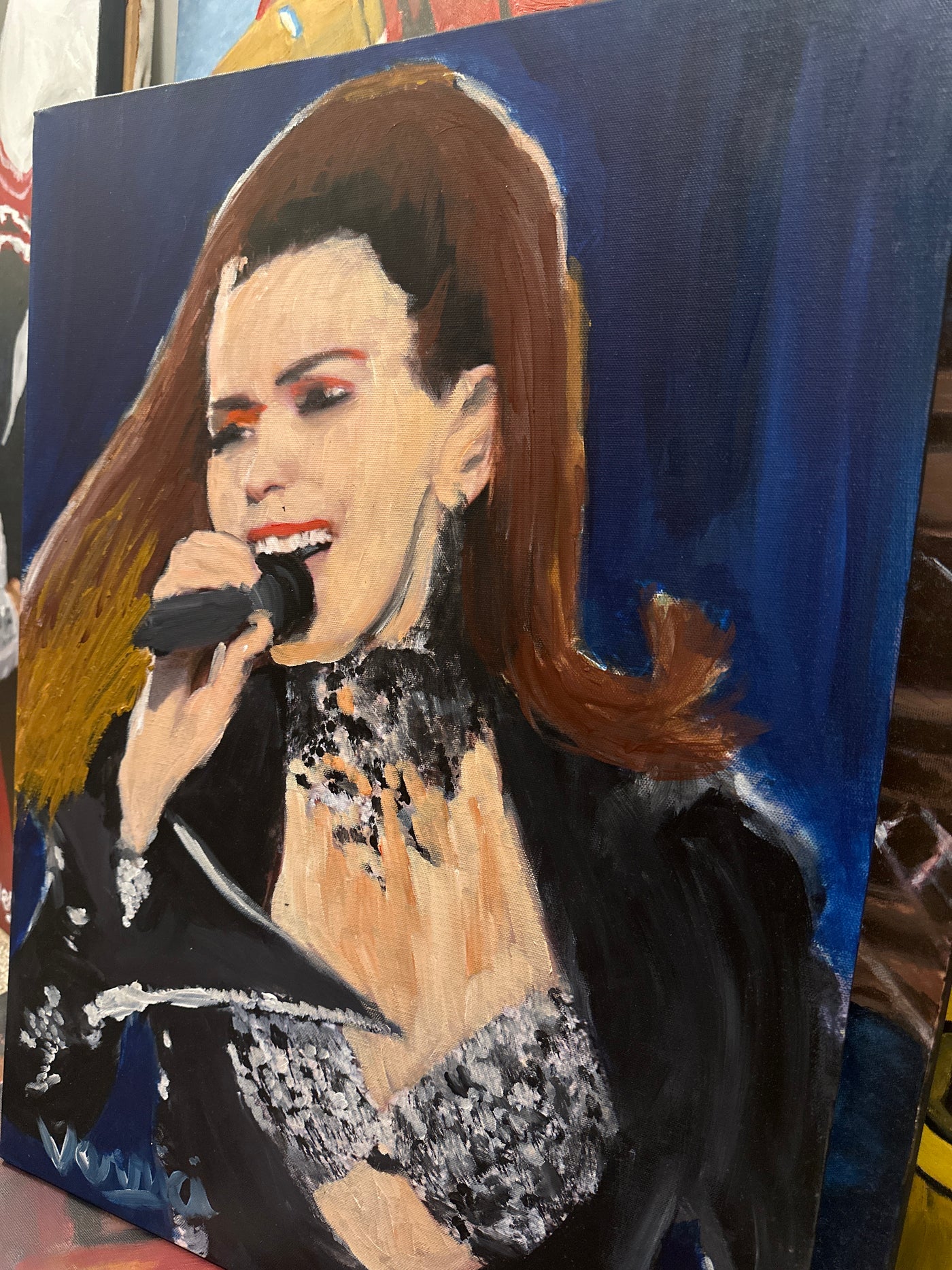 "I feel Like a Woman" Shania Twain Painting