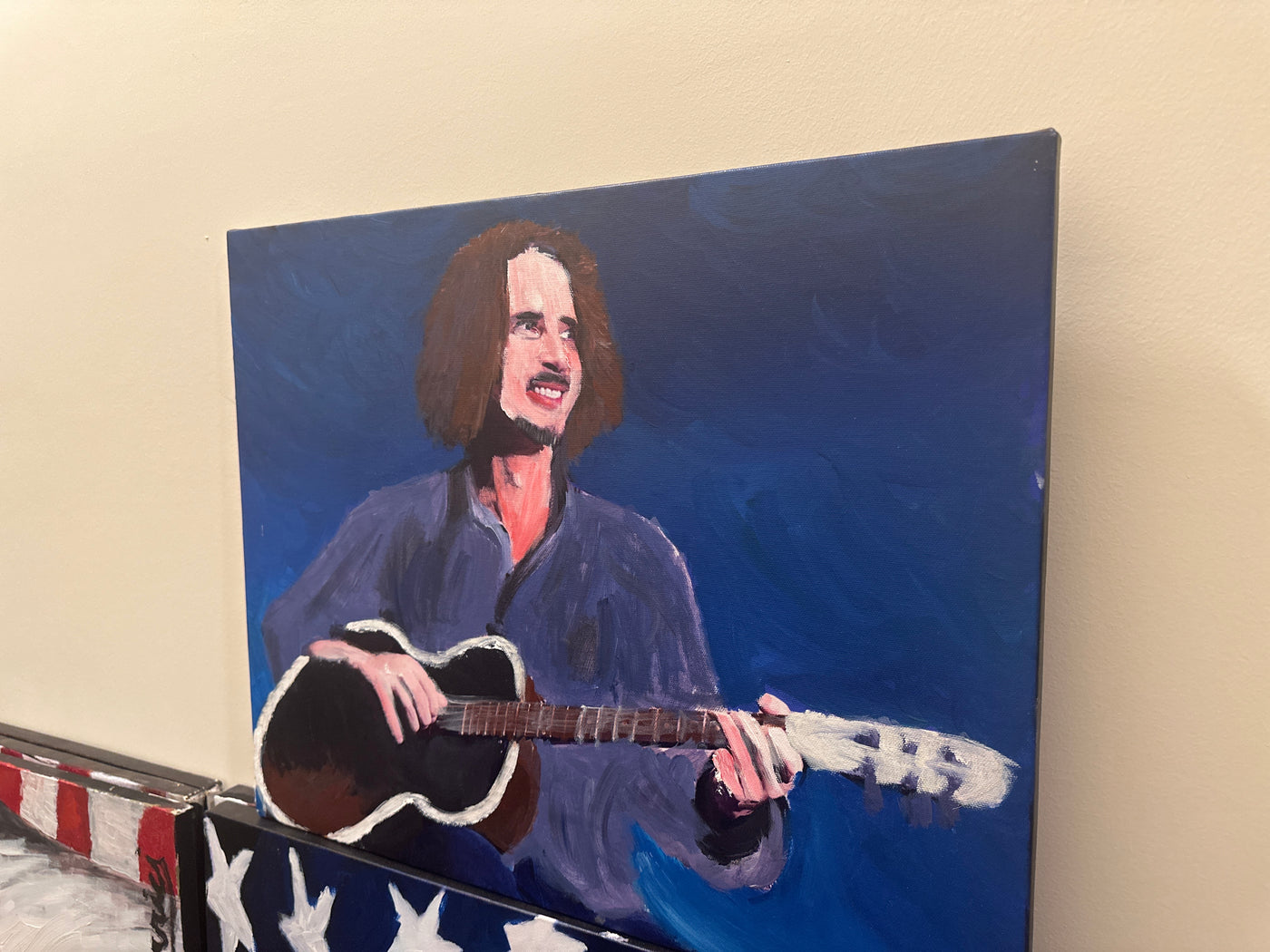 "Won't You Come?" Chris Cornell Painting