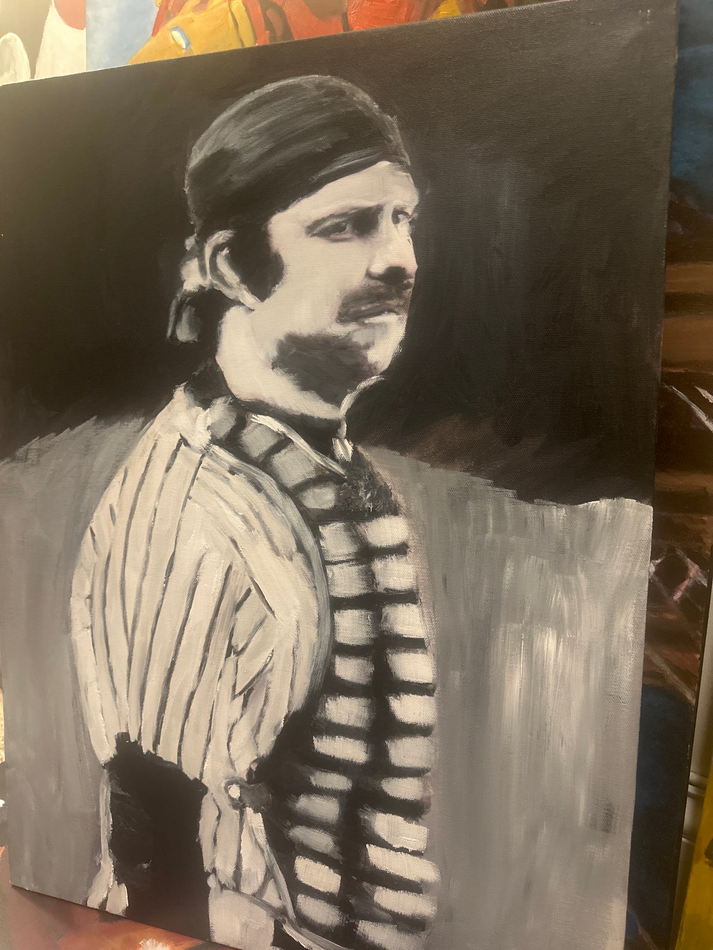 "The Captain" Thurman Munson Painting