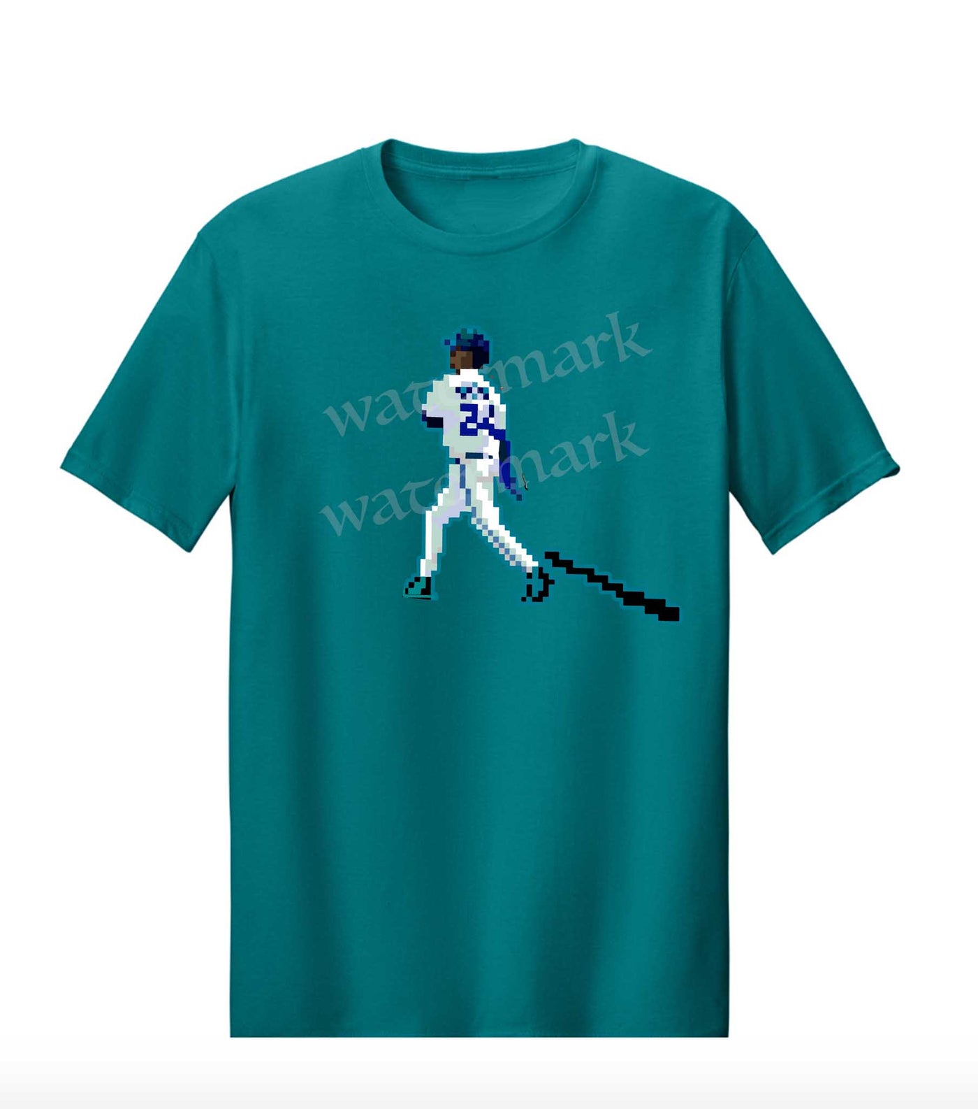8 Bit Junior Video Game Seattle Baseball Ken Griffey Jr Homage Shirt