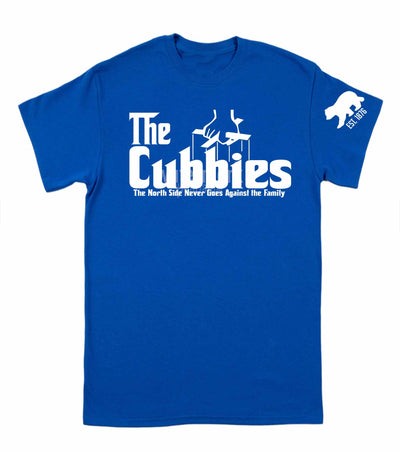 The Cubbies Northsiders shirt is great for anyone who loves Chicago Baseball, Godfather and the Cubs! No one goes against the Northside.