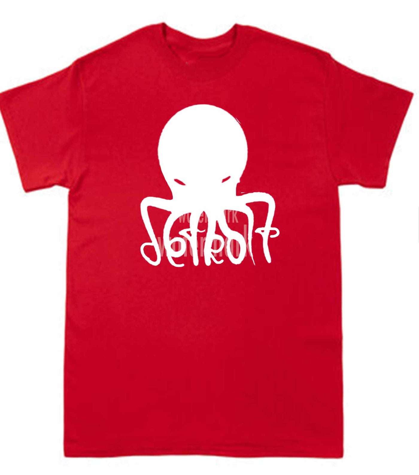 Detroit Hockey Octopus Shirt