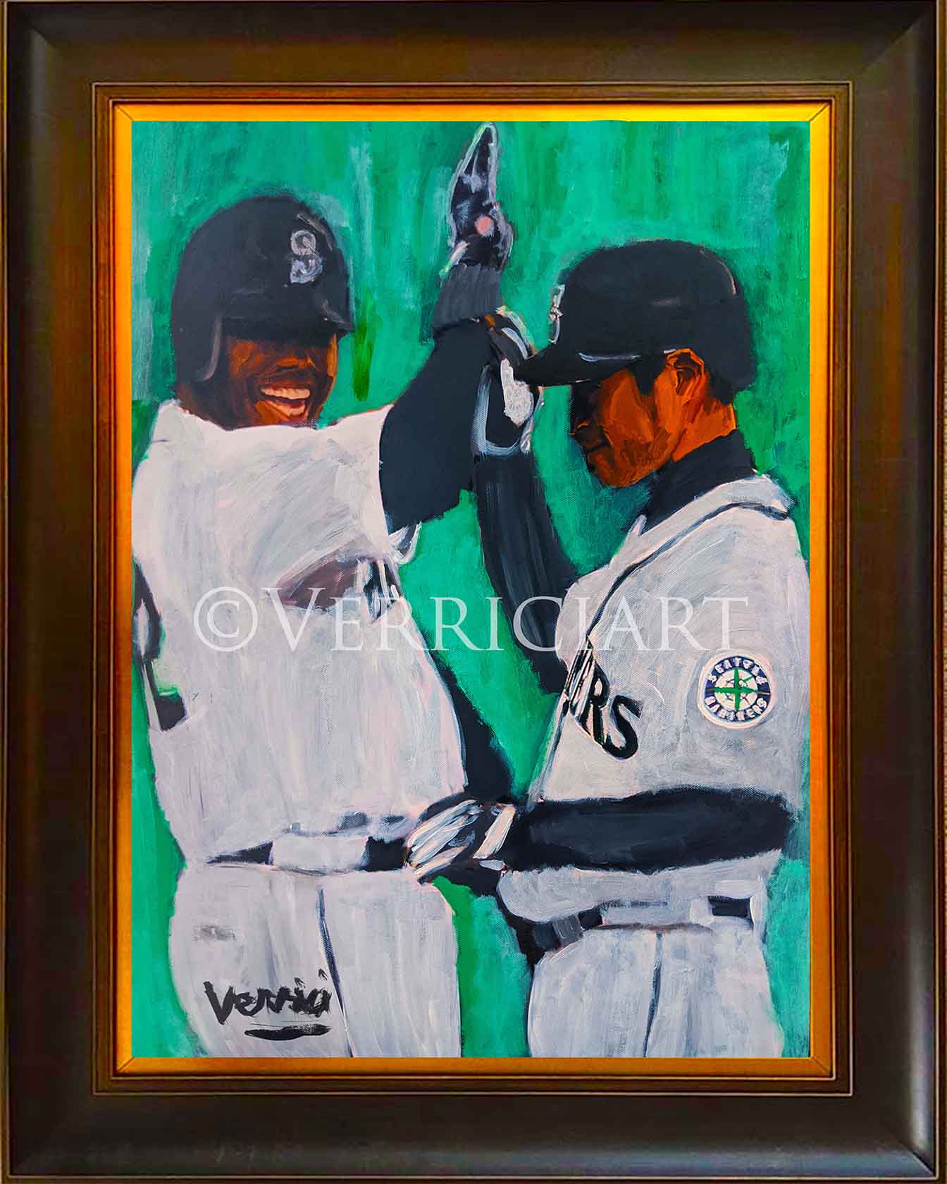 "Seattle's North Best"  Ken Griffey Jr and Ichiro Suzuki