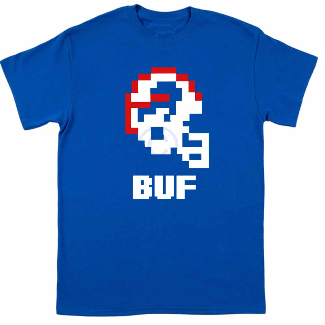 Buffalo 8 Bit Video Games Football Shirt