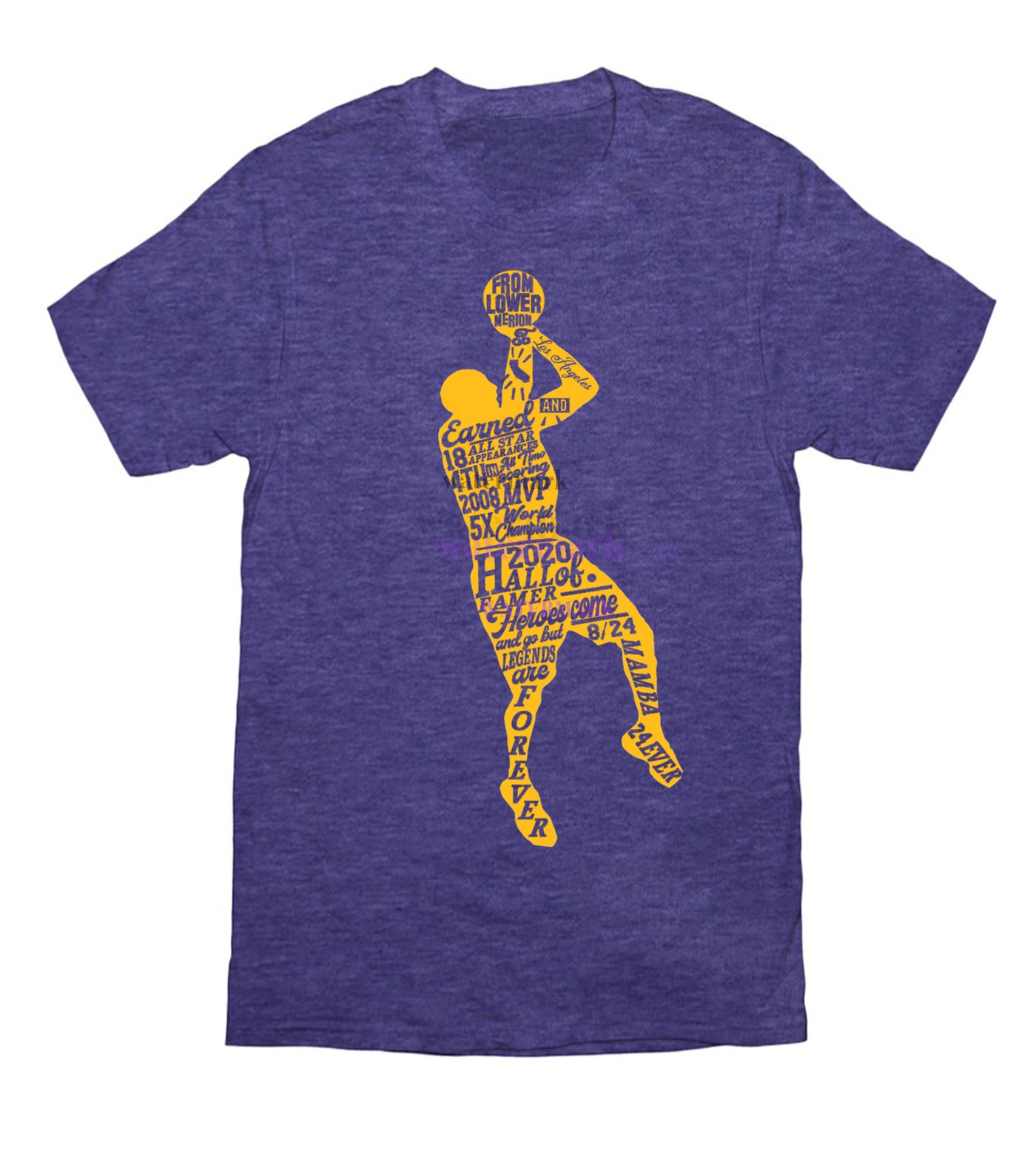 This is a great gift for fathers day and christmas gift for a brother or boyfriend who is a lakers fan. Kobe bryant was the goat shirt