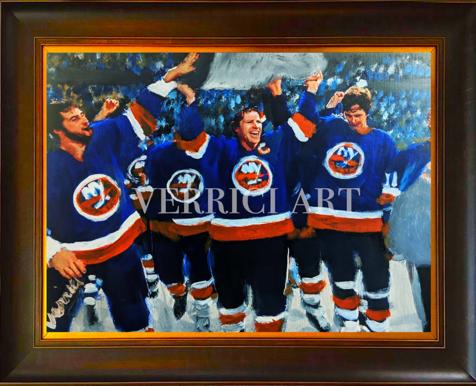 New York Islanders Painting 18x24