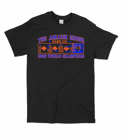 The Amazin Error Game Six 1986 Shirt