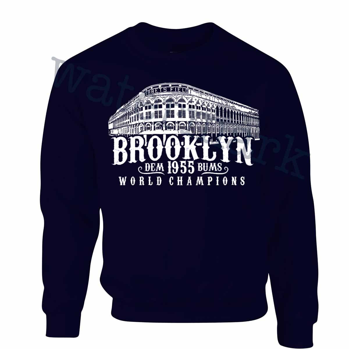 Ebbets Field Navy Blue Sweatshirt