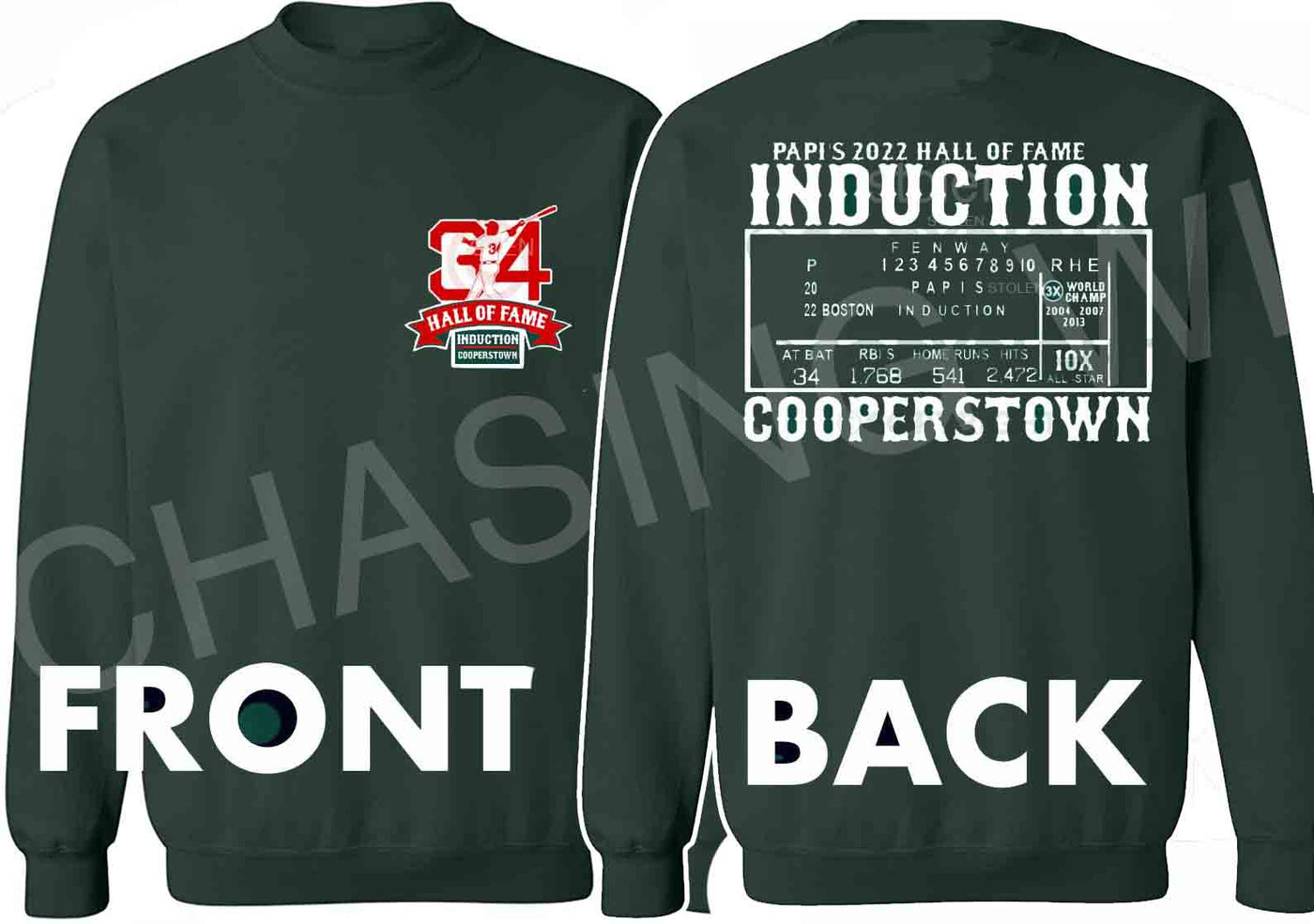 Papi's Induction 2022 Sweatshirt