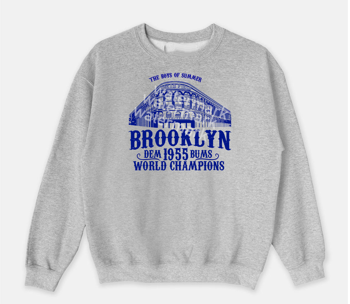 Ebbets Field Gray Sweatshirt