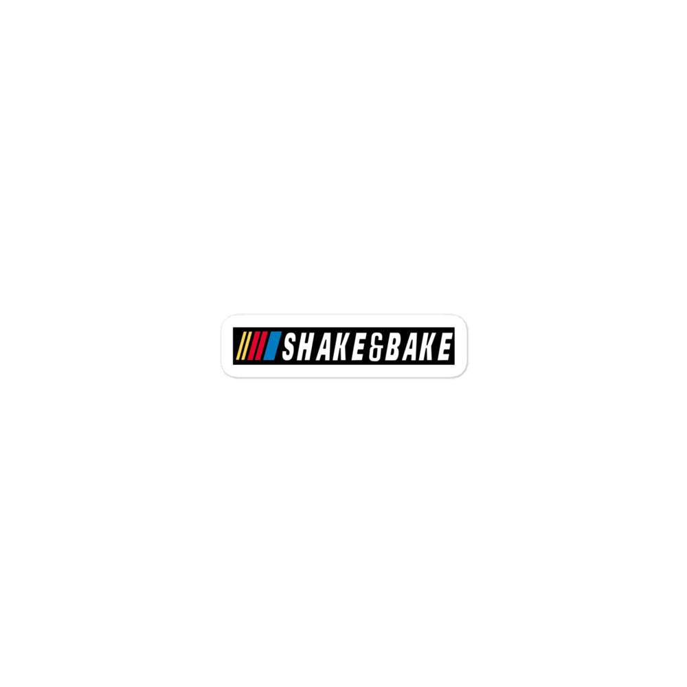 Shake and Bake sticker