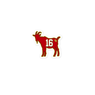 San Francisco Football Goat sticker