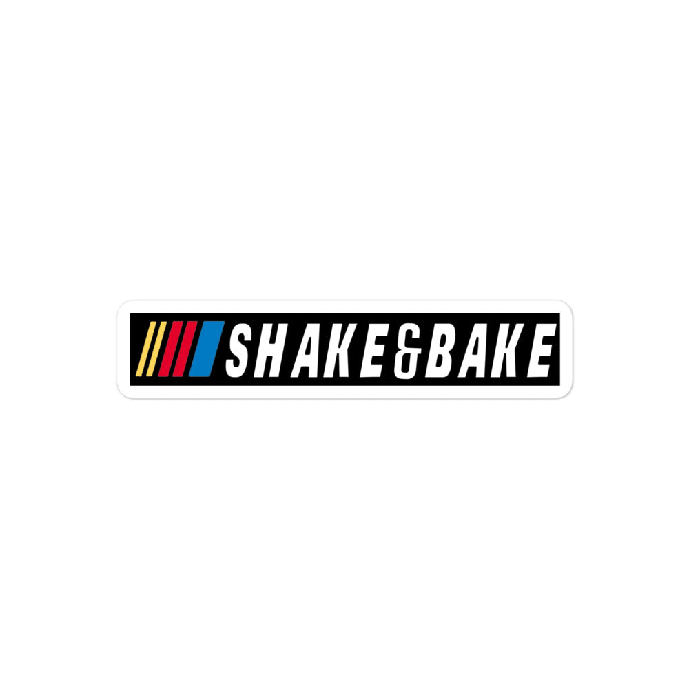 Shake and Bake sticker