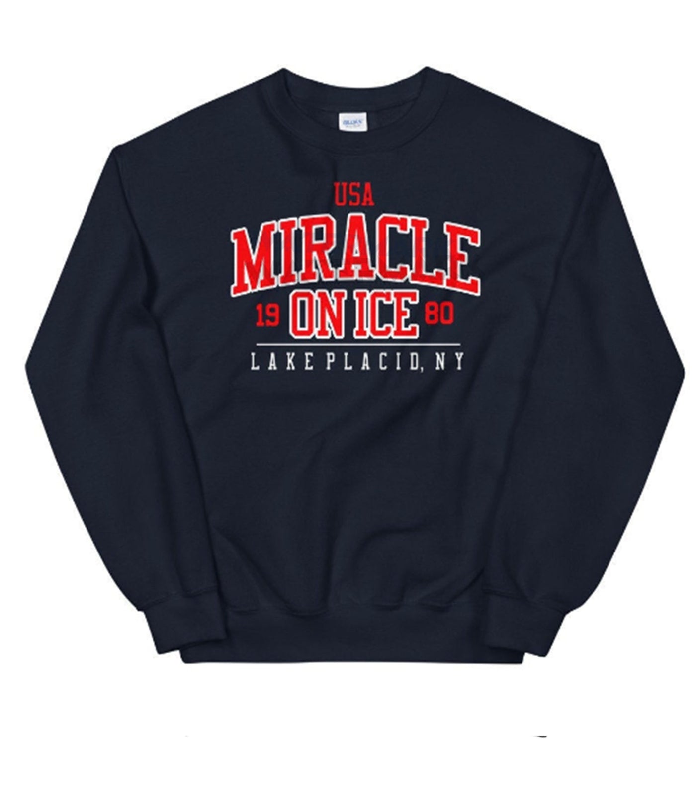 Miracle On Ice Lake Placid 1980 Sweatshirt