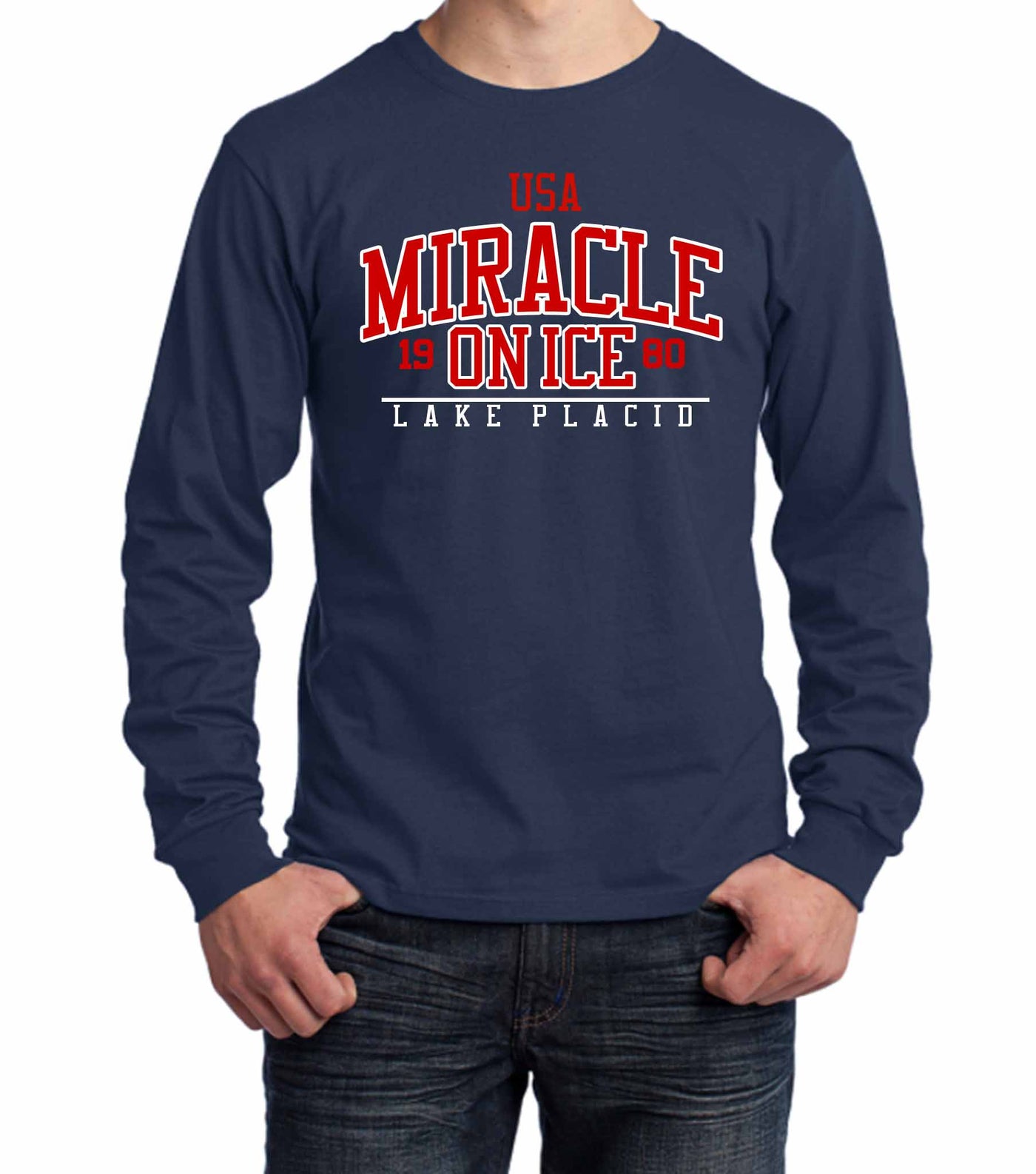 Miracle On Ice Lake Placid 1980 Sweatshirt