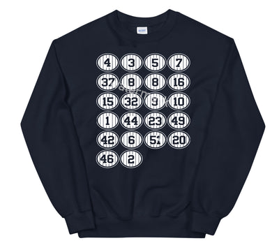 Monument Park Retired Numbers shirt