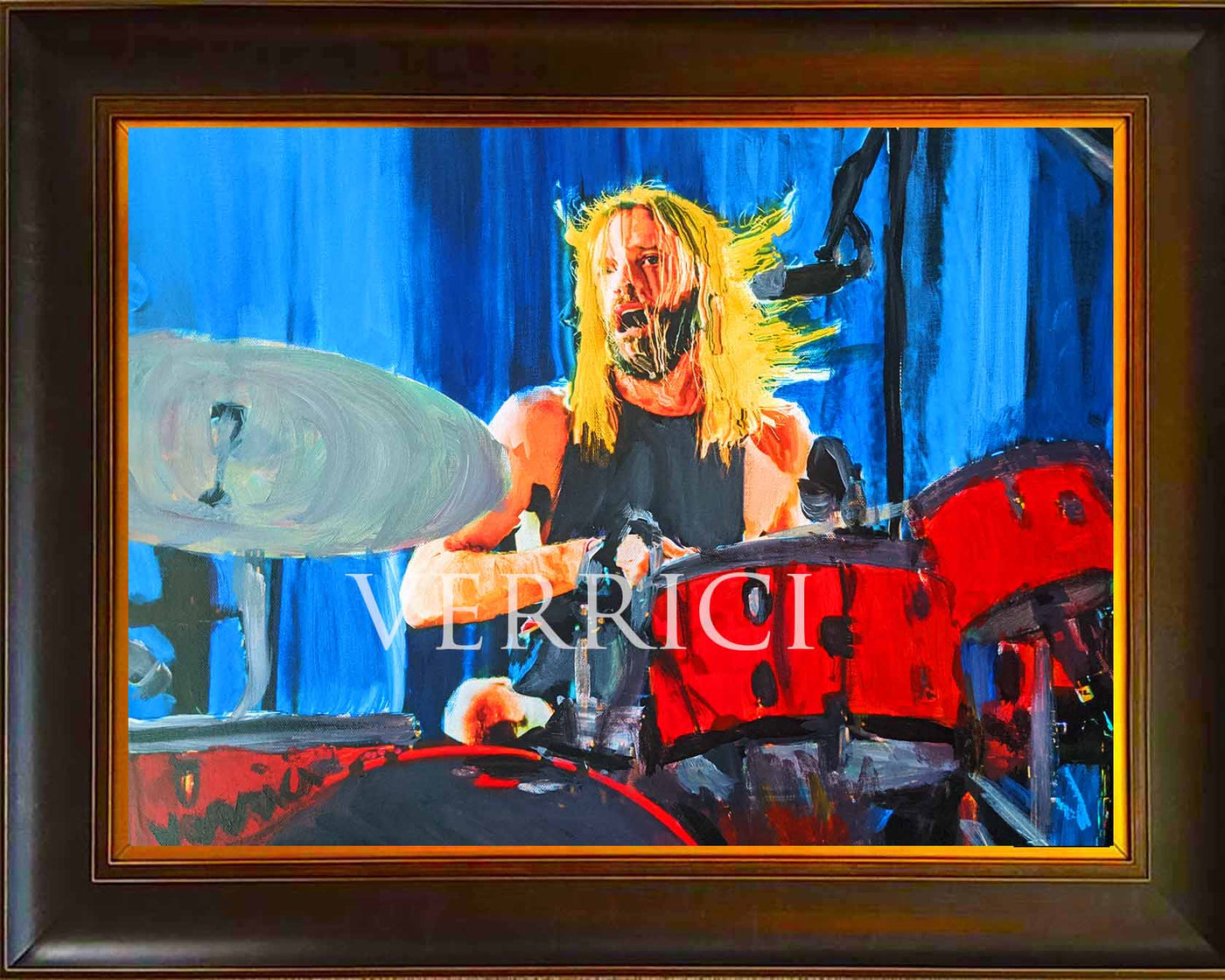 "There Will Never Be Another" Taylor Hawkins Painting