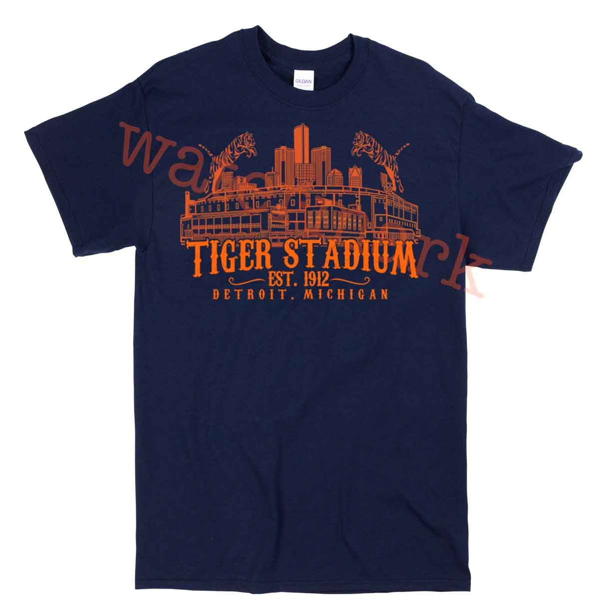 Tiger Stadium Baseball Shirt