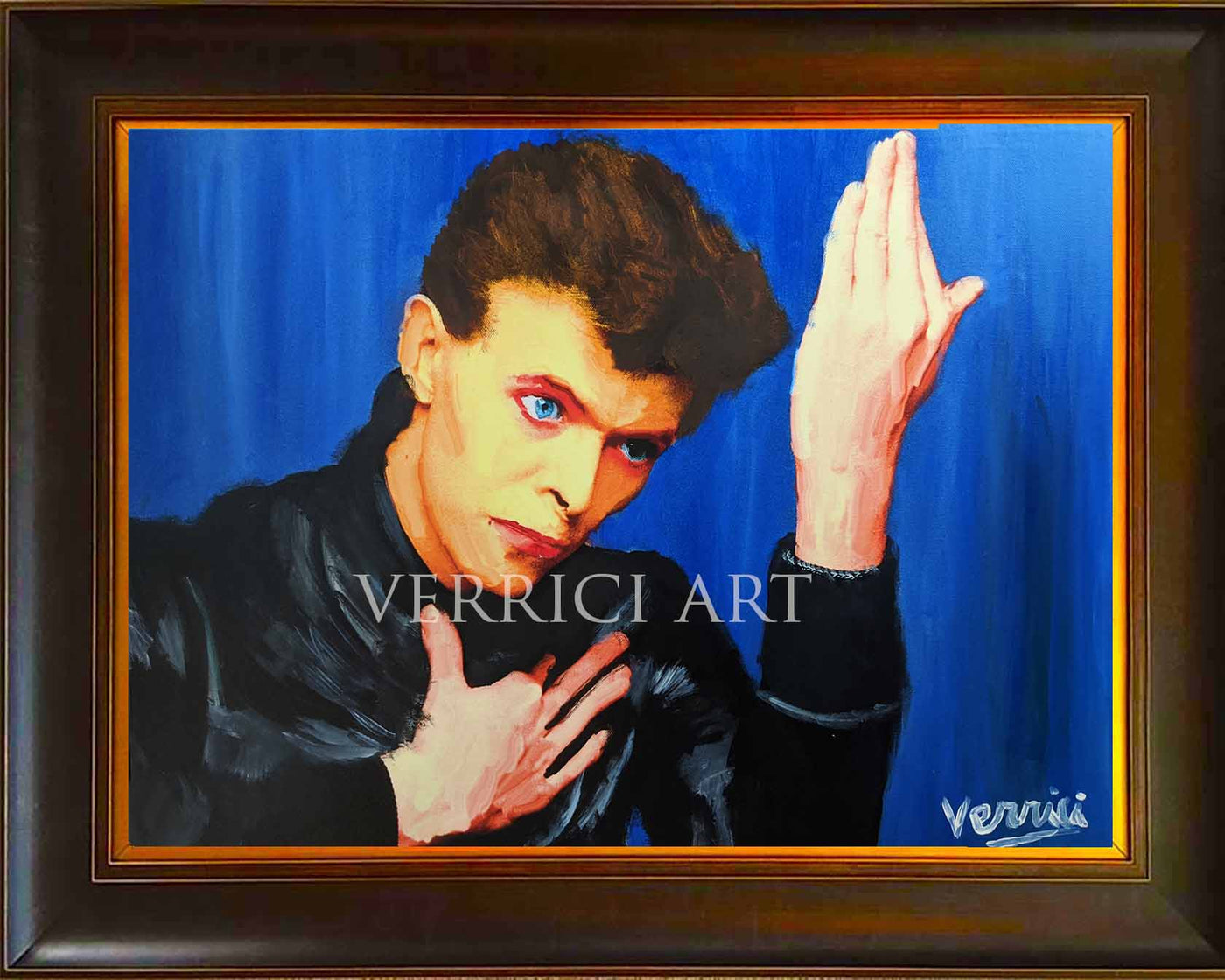 "We can be Heroes" David Bowie Painting