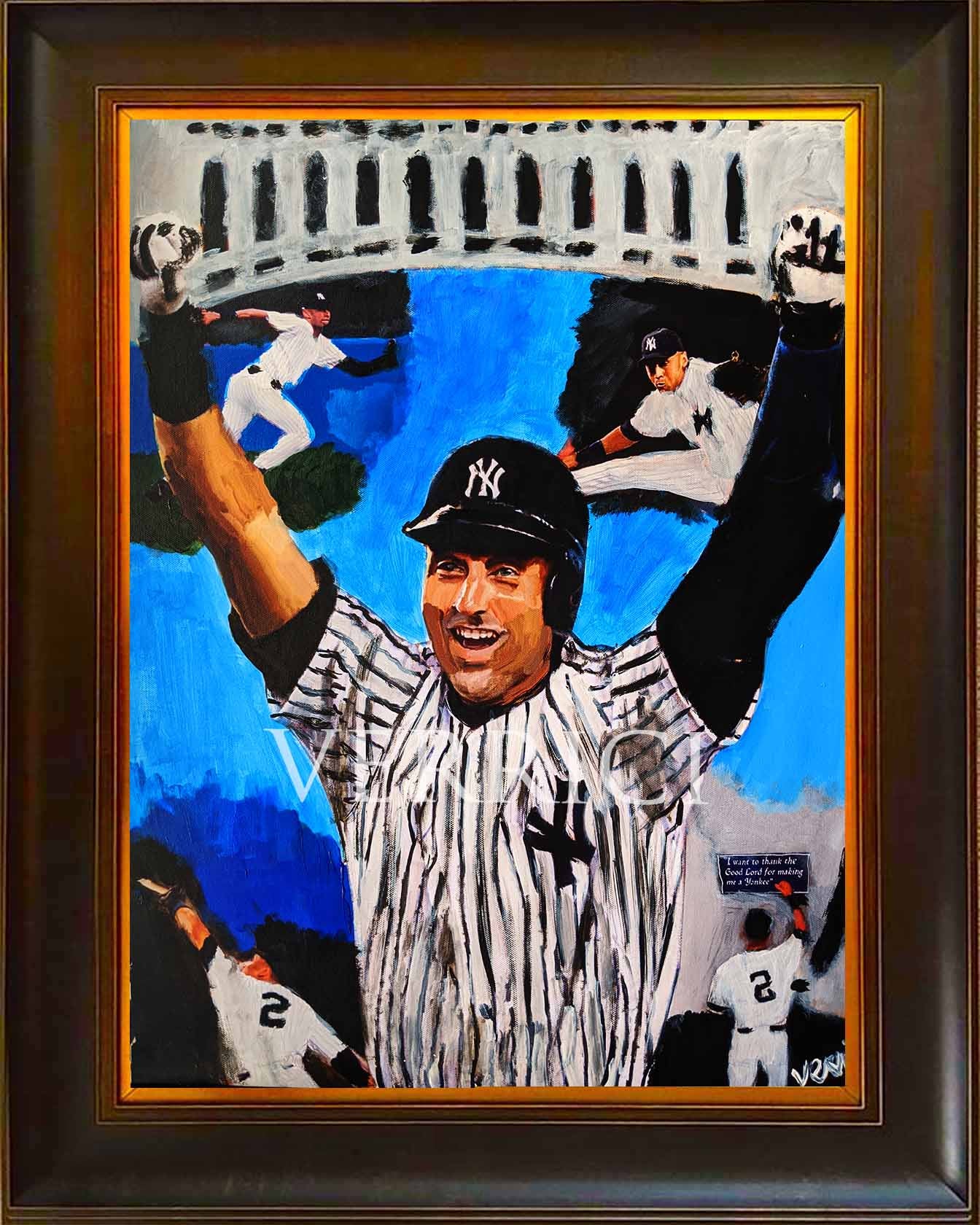 "The Captain" Derek Jeter Painting