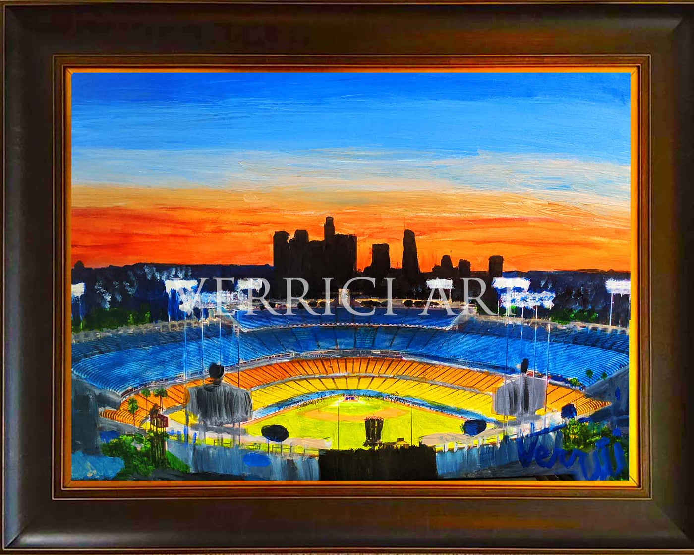 "Blue Heaven" Dodger Stadium Painting