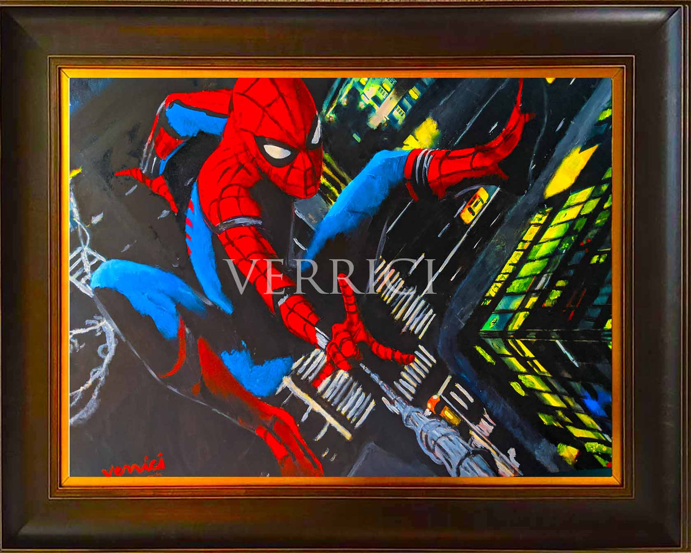 "Spidey" Tom Holland Painting