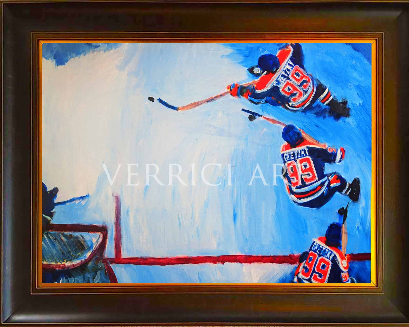 "The Great one" Wayne Gretzky Painting